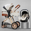 Luxury 3-in-1 Baby Stroller