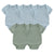 5-Piece Unisex Ribbed Cotton Baby Clothing Set