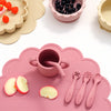 10-Piece Baby Silicone Tableware Set Cloud Style